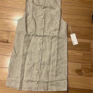 Reformation Danna Linen Dress (Small)